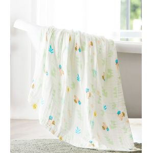 Five Layers 240GSM Thin Gauze Fabric Swaddle Blanket Fabric Breathable