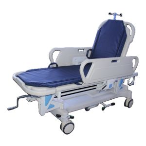 Cheap Stretcher Patient Transfer Trolley With Side Rails Manually for sale