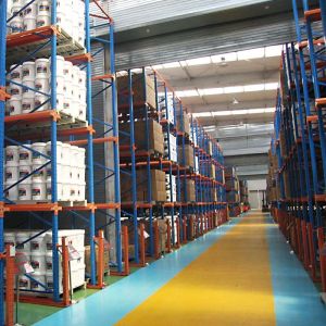 Warehouse Storage Racks Drive Through Racking For Heavy Duty Storage Requirement