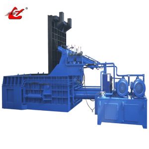 Cheap Steel Scrap Metal Baler Machine Manual Option For Fast Recycling Process for sale