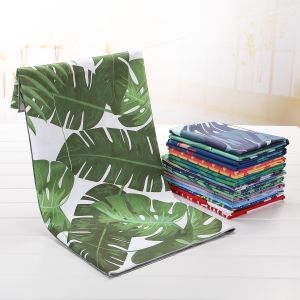 eco friendly microfiber suede beach towel