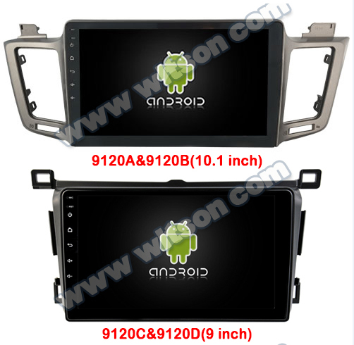 9"/10.1" Screen For Toyota RAV4 Rav 4 xa40 2002- 2019 Car Multimedia Stereo