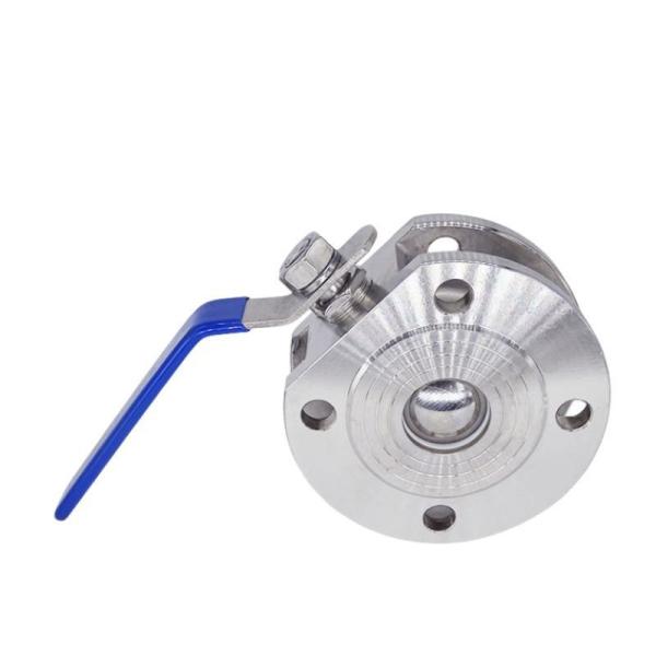 Quality Manual Driving Mode Thin Wafer Flanged Italy Stainless Steel Ball Valve PN1.0-32.0MPa wholesale