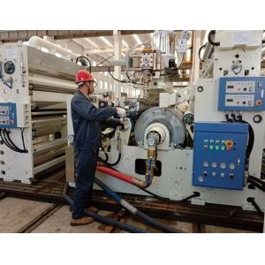 Paper - Plastic Packaging Paper Automatic Laminating Machine With Rapid Cooling