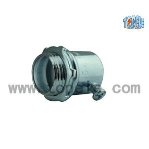 UL Listed Galvanized Steel Set Screw Connector For EMT Conduit