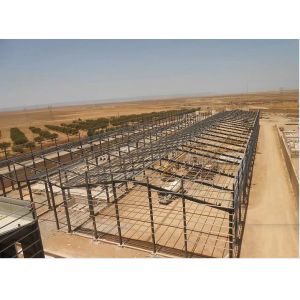 Light Structural Steel Portal Frames Multifunctional Fabrication Steel Structure