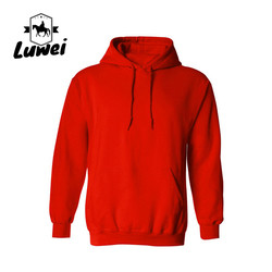Warm Cotton Crew Neck 280g Custom 50% Cotton Drawstring Sweatshirt Men Felpa
