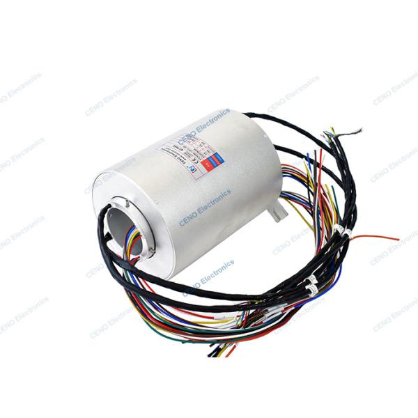 Quality Power / Encoder Integrated Slip Ring With Through Hole Rotary Electrical Joint wholesale