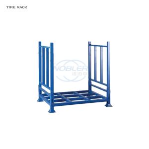Cheap Warehouse Tyre Storage Racking Tire Rack Collapsible for sale