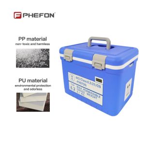 Phefon Specimen Transport Box 18L Cold Chain Coolers UN2814