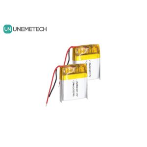 3.7V 250mAh 801823 High Energy Density Lipo Battery For Pocket Calculators