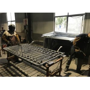 Cheap 38mm tubes crowd control barriers 1200mm height x 2300mm width AS/NZS 1576 for sale