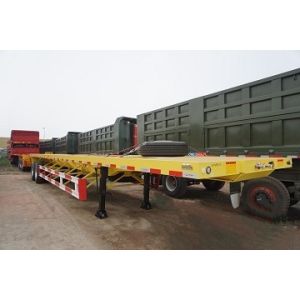 China CIMC professional factory sale heavy duty with 2/3/4 axle truck low loader