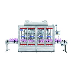 1L-5L Automatic Edible Oil Filling Machine 6 Nozzles 1200BPH