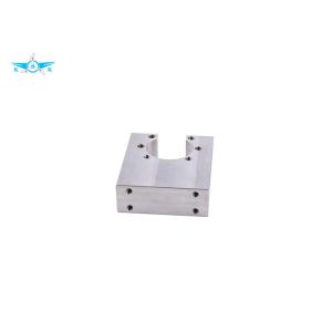 Customized CNC Turning Parts Silver Color With Titanium Plating Finish