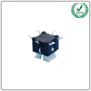 6mm Momentary Dip 6x6 Illuminated Tact Switch With Led 12V Rated Voltage