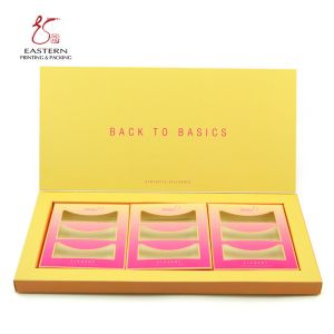CMYK Printing Foldable Eyelash Packaging Box High Hardness