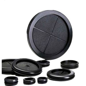 China Black Medical EPDM OEM Silicone Rubber Grommet on sale