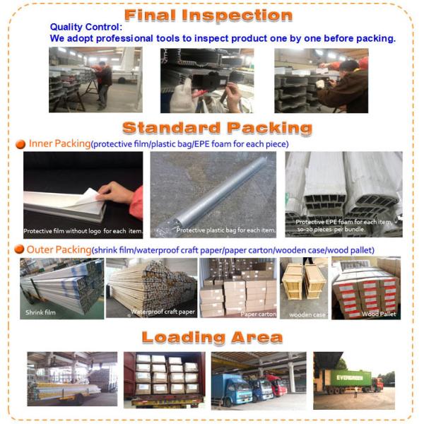 6063 T5 Powder Coating Aluminium Alloy Accessories for Window and Doors