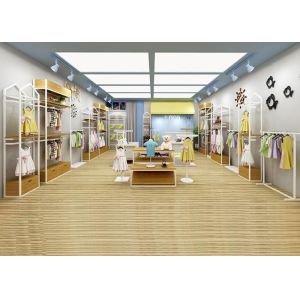 Free Design Exported Quality Clothes Display Stand Children's Clothing Cutie