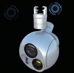 FW-Y303 Three-axis Rangefinder Lens For Fixed-wing UAV Advanced Image Stabilizat