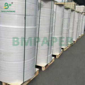 55gsm 60gsm Carbonless Copy NCR Paper Rolls For Invoice Bill 19inch Black Image