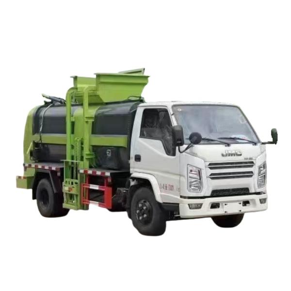 Eco-friendly Trash Bin Garbage Can Cleaning Street Washing Trucks with Euro 4