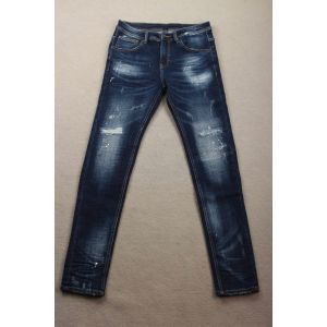 11.5 oz crosshatch slub denim fabric cotton polyester stretch jeans fabric FOR