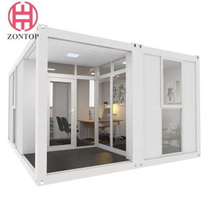 China Zontop Modern China Stackable Cheap 20 Ft Prefab Prefabricated Shipping Container Home Stackable Prefab Container Homes on sale