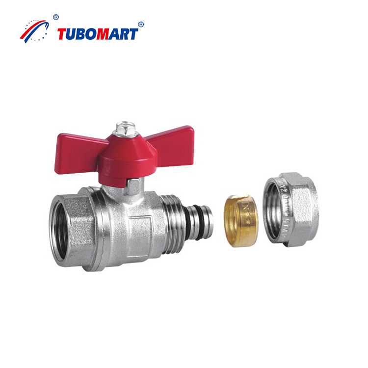 OEM/ODM Manufacturer for Brass Ball Valve with Butterfly Handle for PE(X) AL PE