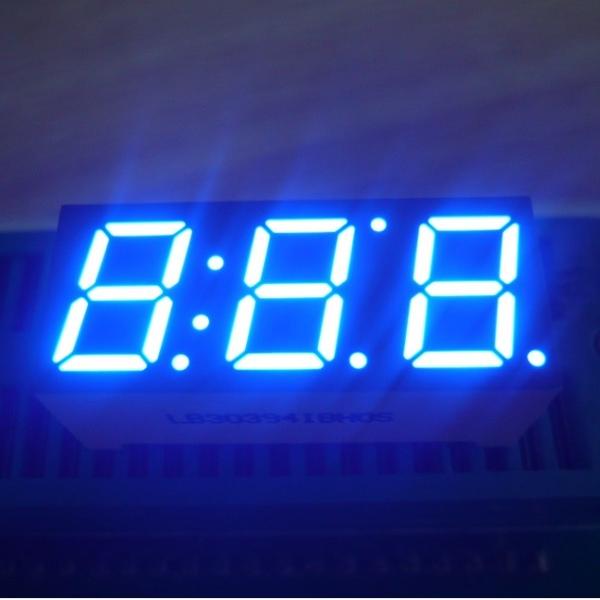 China Common anode Ultra blue 0.39 Triple Digit Seven Segment LED Display home appliances on sale China Common anode Ultra blue 0.39 Triple Digit Seven Segment LED Display home appliances on sale