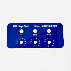 Acrylic PMMA Industrial Membrane Switch Panel Weather Resistant