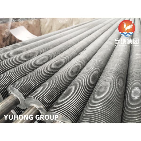 Quality ASTM A249 TP304 Welded Austenitic Steel Extruded Finned Tube For Heat Exchangers wholesale