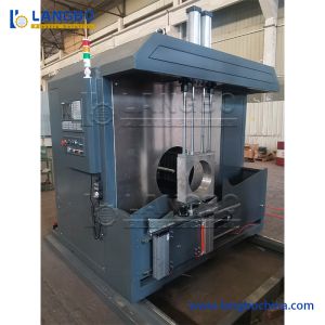 Automatic PVC PE Plastic Pipe Thread Cutting Machine Threading Machine