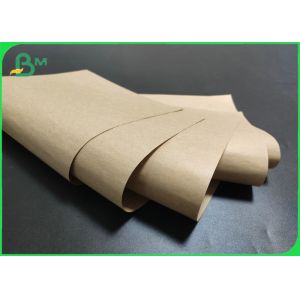 50gsm - 120gsm Recyclable Uncoated Kraft Paper Rolls Durable Handbags Material