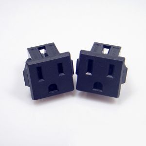 Socket Power Flame Retardant PVC Connector Plastic Insert Molding