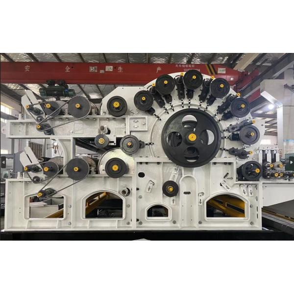 Quality 2.3m Working Width  Nonwoven Carding Machine Single Cylinder And Double Doffer Structure wholesale