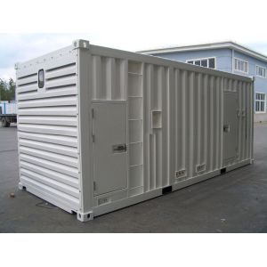 Containerized Power Solutions Dry Container Genset with Noise Reduction and