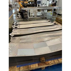 0.4mm Accessen Heat Exchanger Plate Powder Coating Regular Maintenance