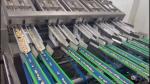 Automatic Cashew Color Sorter with Chain Conveyor, 360-Degree Nut Rotation, and