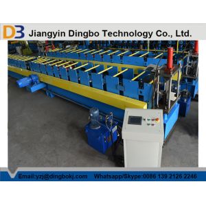 Durable Automatic Water Rain Gutter Machine With PLC Control System