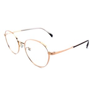 FM2573 Optical Full Rim Round Spectacle Frame , Metal Unisex Eyewear Frames