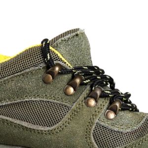 Unisex PU Injection Safety Shoe Steel Toe Cap Slip Abrasion Resistance