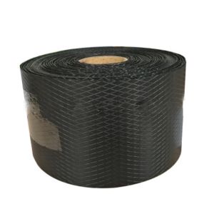 Black Embossed Polythene Damp Proof Course for Wall Hotel Construction