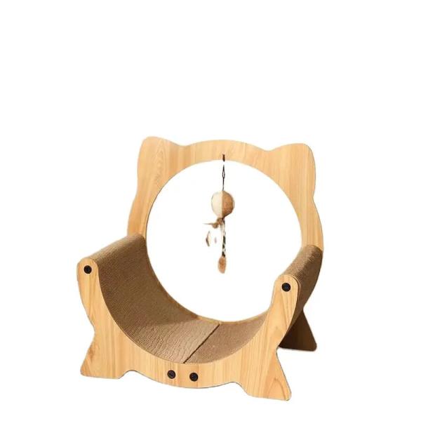 Quality cat Scratching Board High Density Can Be Customized for Easy Cleaning Corrugated Paper C-Chair Cat Scratch Board wholesale