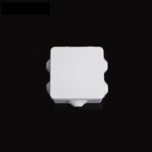 85x85x50mm IP65 ABS Waterproof Junction Box Knockout Holes With Stopper
