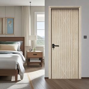 Cheap Easy Maintenance And Weather Resistance With WPC Hollow Door for sale