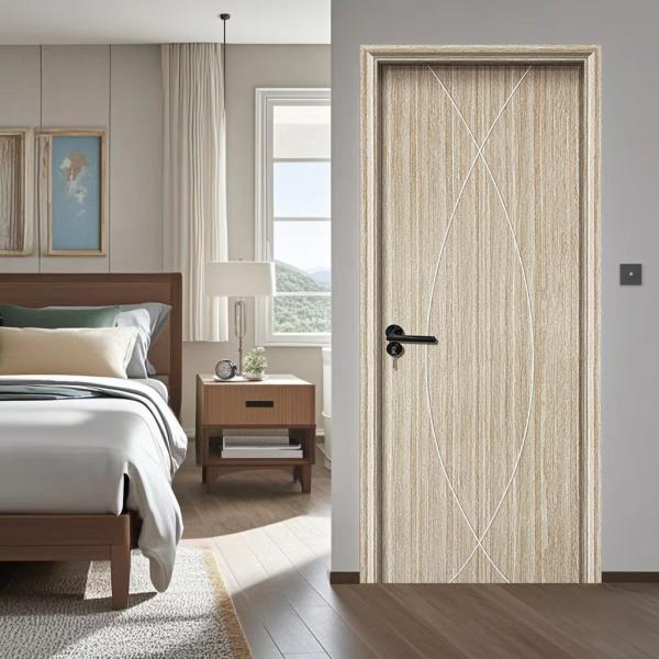 Quality Easy To Install WPC Composite Door Hollow Design for Effortless and Stylish Spaces wholesale