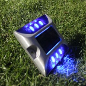 Heavy Duty Solar Powered Road Studs IP67 Aluminum Pillar Waterproof Blinker