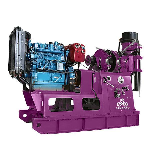 Rock Core Drilling Machine Geological Drilling Equipment Diesel Engine 33kw Core